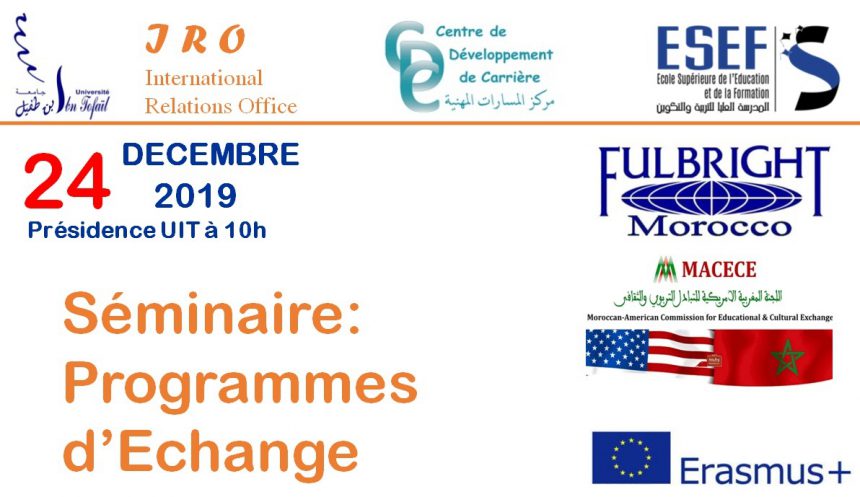 Séminaire : Programmes d’échange