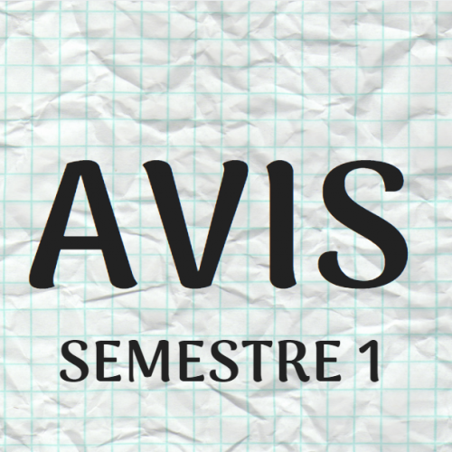Rentrée Universitaire (semestre 1)