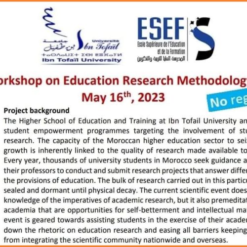 National Workshop on Education Research Methodology